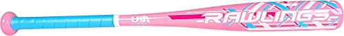 Rawlings Remix T-Ball Bat | USA Baseball | -12 | 1 Pc. Aluminum | 2 1/4 Barrel | Pink | 24 inch