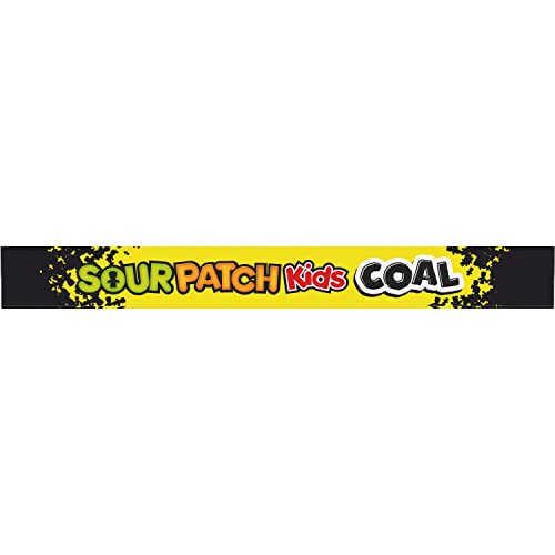 SOUR PATCH KIDS Coal Black Raspberry Soft & Chewy Holiday Candy, 12 - 3.1 oz Boxes