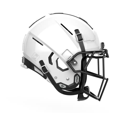 Schutt Sports F7 LX1 Youth Football Helmet (Facemask NOT Included), White, Large