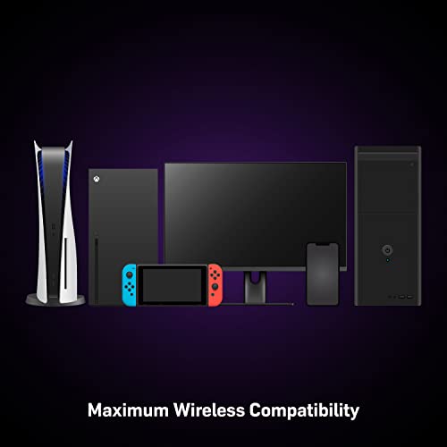 Turtle Beach Stealth Pro Multiplatform Wireless Noise-Cancelling Gaming Headset for Xbox Series X|S, Xbox One, PS5, PS4, PC, Mac, Switch, & Mobile – 50mm Speakers, Bluetooth, Dual Batteries – Black