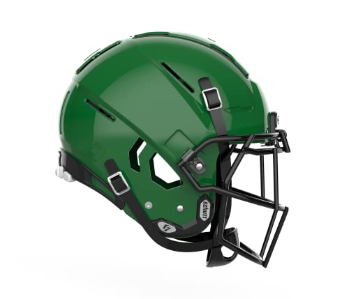 Schutt Sports F7 LX1 Youth Football Helmet, Facemask NOT Included, Kelly Green, Small