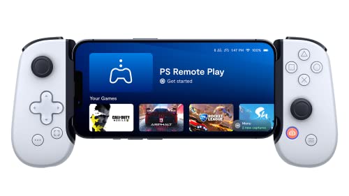 BACKBONE One Mobile Gaming Controller for iPhone (Lightning) - Playstation Edition - Turn Your iPhone into a Gaming Console - Play Xbox, Playstation, Call of Duty, Roblox, Genshin Impact & More