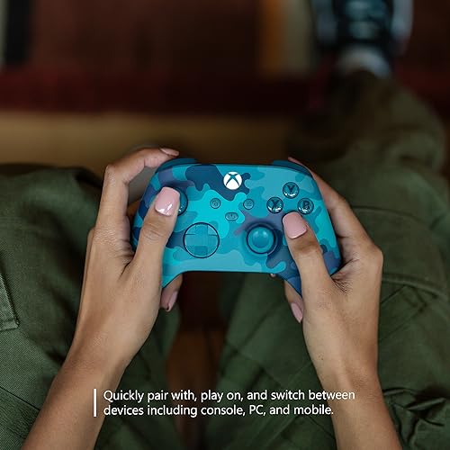 Xbox Special Edition Wireless Controller – Mineral Camo – Xbox Series X|S, Xbox One, and Windows Devices