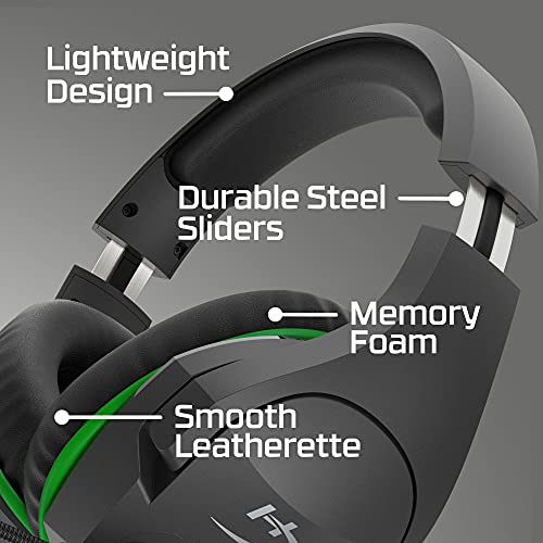 HyperX CloudX Stinger Core – Wireless Gaming Headset, for Xbox Series X|S and Xbox One, Memory foam & Premium Leatherette Ear Cushions, Noise-Cancelling,Black