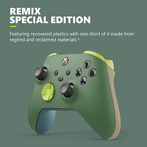 Xbox Special Edition Wireless Controller – Remix – Includes Xbox Rechargeable Battery Pack – Xbox Series X|S, Xbox One, and Windows Devices