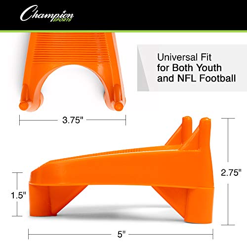 Champion Sports Football Kickoff Kicking Tee, Standard 1"