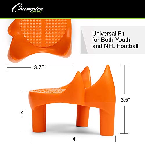 Champion Sports Football Kickoff Kicking Tee, Sidewinder Soccer Style 1"