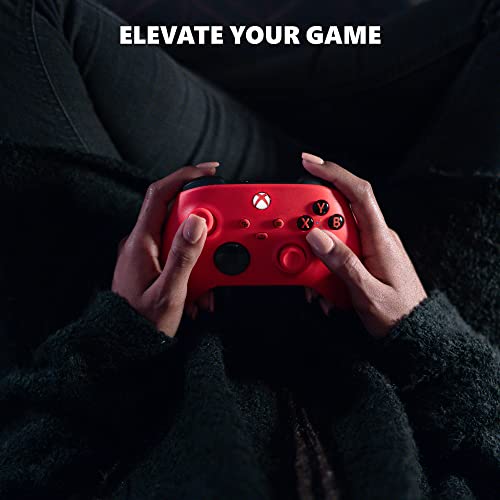 Xbox Core Wireless Controller – Pulse Red – Xbox Series X|S, Xbox One, and Windows Devices