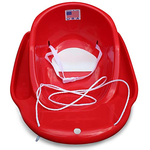 Flexible Flyer Baby Pull Sled. Toddler Boggan. Sleigh for Kids