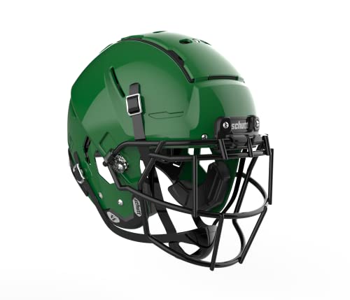 Schutt Sports F7 LX1 Youth Football Helmet, Facemask NOT Included, Kelly Green, Small