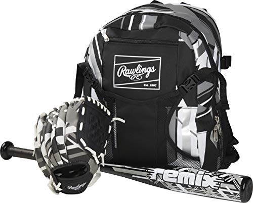 Rawlings Remix USA Youth Tball Bat, 24 inch (-12), Black (AMATBRB12-24/12)