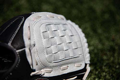 Rawlings boys 10.5" | Ages 6-8 Baseball Glove, Black/Grey, 10.5 inch US