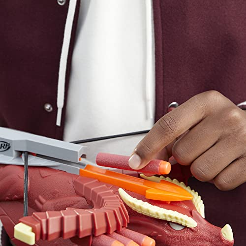 NERF Dungeons & Dragons Themberchaud Dart Crossbow, 6 Elite Darts, D&D Outdoor Games, Blaster Toys, Ages 8 & Up