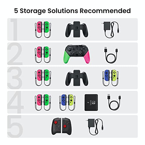 tomtoc Carrying Case for Nintendo Switch/OLED Model, Large Travel Switch Case with Pocket for Pro Controller, Joy-con Grip or AC Adapter, Protective Portable Carry Case with 24 Game Cartridges, Stand