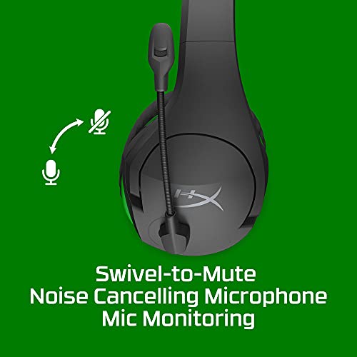 HyperX CloudX Stinger Core – Wireless Gaming Headset, for Xbox Series X|S and Xbox One, Memory foam & Premium Leatherette Ear Cushions, Noise-Cancelling,Black