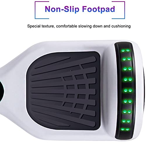 SISIGAD Hoverboard for Kids Ages 6-12, with Built-in Bluetooth Speaker and 6.5" Colorful Lights Wheels, Safety Certified Self Balancing Scooter Gift for Kids