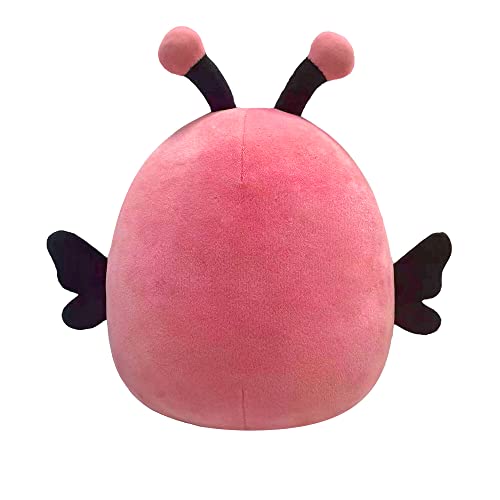 Squishmallows Original 14-Inch Andreina Pink Monarch Butterfly with White Sparkle Belly - Large Ultrasoft Official Jazwares Plush