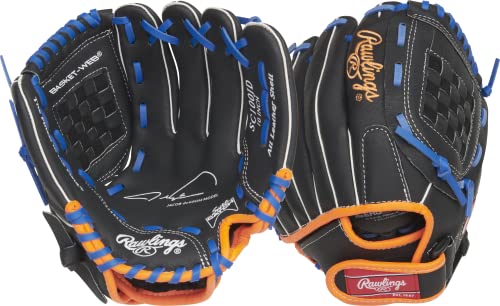 Rawlings | Sure Catch Youth Baseball Glove | Jacob deGrom Model | Basket Web | 10" | Right Hand Throw