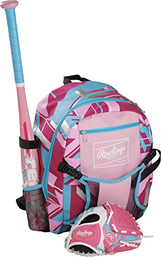 Rawlings | Remix T-Ball & Youth Baseball/Softball Glove | Sizes 9" - 10.5",Pink