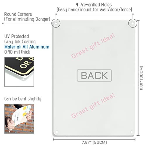 Boy's Baseball Gifts Baseball Poster Warning Baseball Players Only Sign Boys Room Decorations For Bedroom 8 x 12 Inch (928)