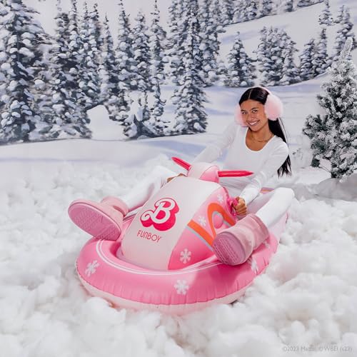 Barbie The Movie x FUNBOY Snowmobile Snow Sled