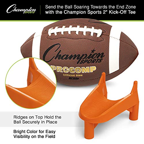 Champion Sports Football Kickoff Kicking Tee, Standard 2"