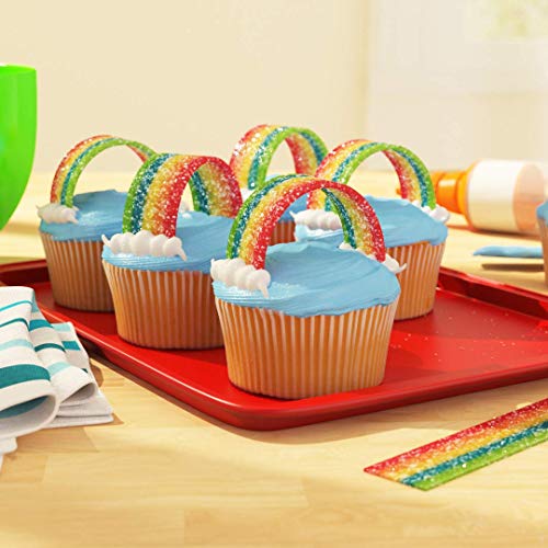 Airheads Xtremes Belts, Rainbow Berry Flavor, Sweetly Sour Candy, Non Melting, Bulk Movie Theater and Party Bag, 3 Ounce (Pack of 12)