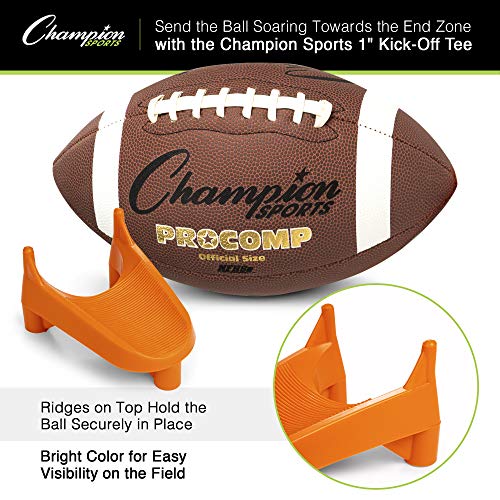 Champion Sports Football Kickoff Kicking Tee, Standard 1"