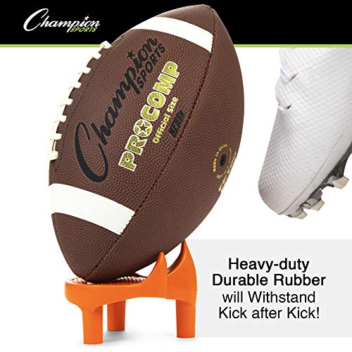 Champion Sports Football Kickoff Kicking Tee, Sidewinder Soccer Style 1"