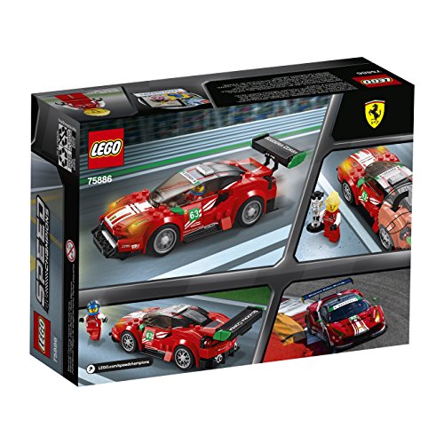 LEGO Speed Champions Ferrari 488 GT3 “Scuderia Corsa” 75886 Building Kit (179 Pieces) (Discontinued by Manufacturer)