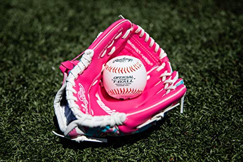 Rawlings | Remix T-Ball & Youth Baseball/Softball Glove | Sizes 9" - 10.5",Pink