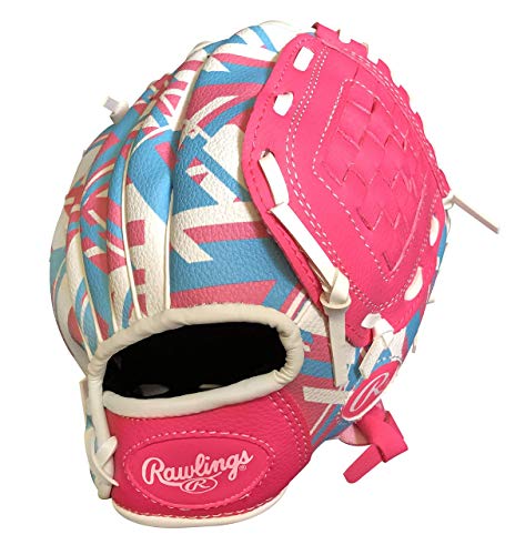 Rawlings | Remix T-Ball & Youth Baseball/Softball Glove | Sizes 9" - 10.5",Pink