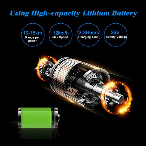 FLYING-ANT Hoverboards UL Certified 6.5 Smart Scooter Two-Wheel self Balancing Electric Scooter Light Free Bag and Charger Included