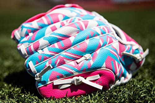 Rawlings | Remix T-Ball & Youth Baseball/Softball Glove | Sizes 9" - 10.5",Pink