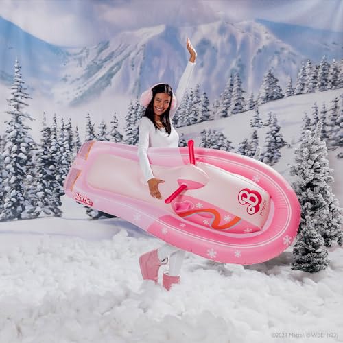 Barbie The Movie x FUNBOY Snowmobile Snow Sled