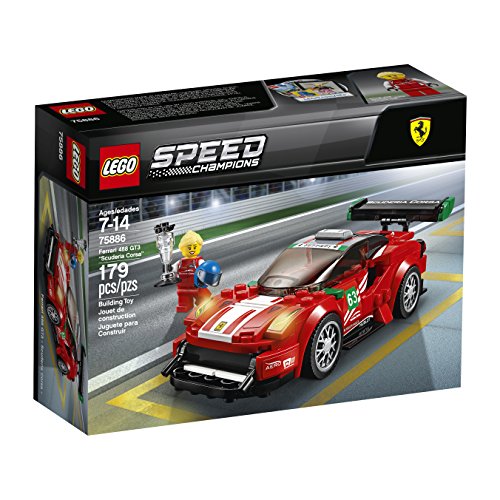 LEGO Speed Champions Ferrari 488 GT3 “Scuderia Corsa” 75886 Building Kit (179 Pieces) (Discontinued by Manufacturer)