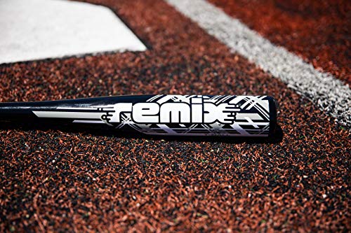 Rawlings Remix USA Youth Tball Bat, 24 inch (-12), Black (AMATBRB12-24/12)