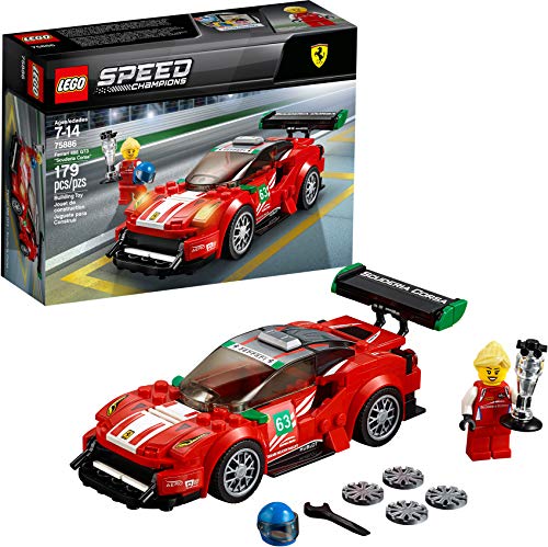 LEGO Speed Champions Ferrari 488 GT3 “Scuderia Corsa” 75886 Building Kit (179 Pieces) (Discontinued by Manufacturer)