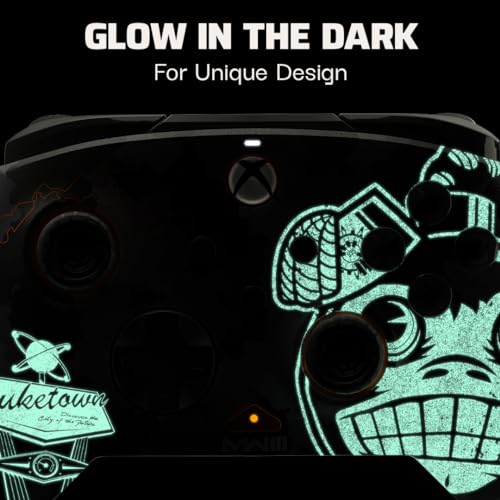 PDP REMATCH GLOW Wired Xbox Controller, Licensed by Microsoft for Xbox, Monkey Bomb Call of Duty