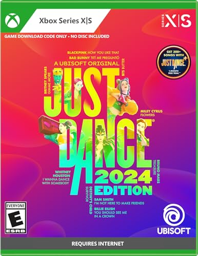 Just Dance 2024 Edition - Amazon Exclusive Bundle | Xbox Series X (Code in Box & Ubisoft Connect Code)