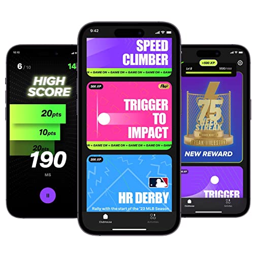Diamond Kinetics SwingTracker Bat Sensor and Swing Analyzer with FREE 1-Year Membership for Baseball and Softball