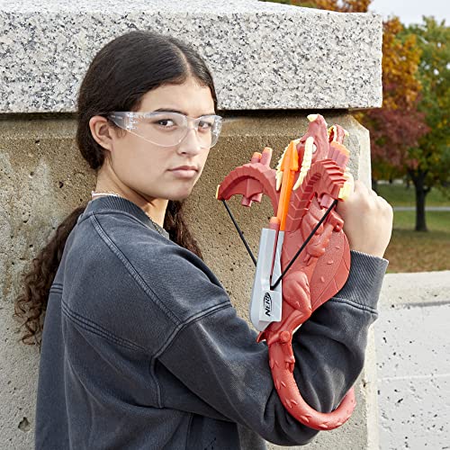 NERF Dungeons & Dragons Themberchaud Dart Crossbow, 6 Elite Darts, D&D Outdoor Games, Blaster Toys, Ages 8 & Up