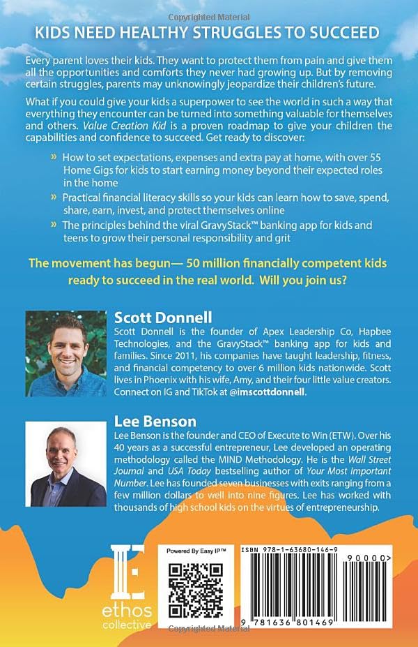 Value Creation Kid: The Healthy Struggles Your Children Need to Succeed