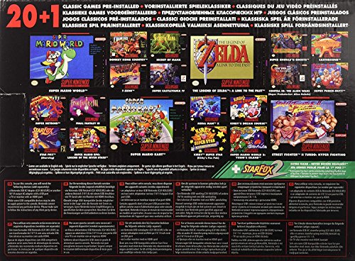 SNES Nintendo Classic Mini: Super Nintendo Entertainment System (Europe), Not Region Locked