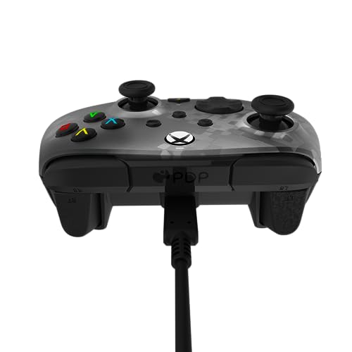 REMATCH Advanced Wired Controller Licensed for Xbox Series X|S, Xbox One, & Windows 10/11 PC: Glitch Black