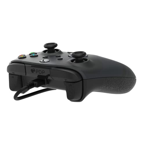 PDP Gaming REMATCH Advanced Wired Controller Licensed for Xbox Series X|S/Xbox One/PC, Customizable, App Supported - Radial Black