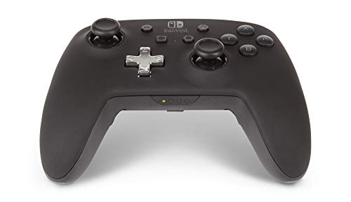 PowerA Enhanced Nintendo Switch Controller Wireless - Black, Rechargeable Pro Controller for Switch, Immersive Motion Control and Advanced Gaming Buttons