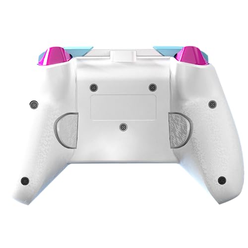 PDP Gaming REMATCH Advanced Wired Controller Licensed for Xbox Series X|S/Xbox One/PC, Customizable, App Supported - Pink Australian Opal (Amazon Exclusive)