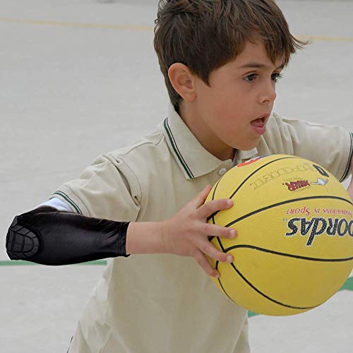 Rejolly Knee and Elbow Pads for Kids 4 PCS Youth Honeycomb Compression Sleeves Pads Guards Sports Protective Gear for Basketball, Baseball, Football, Volleyball, Wrestling, Cycling