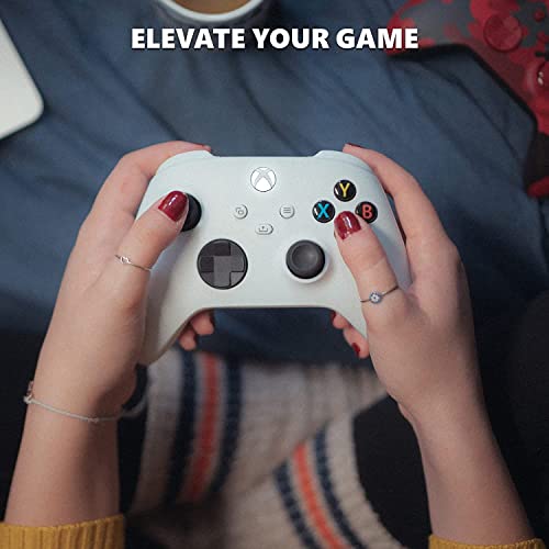 Microsoft Xbox Wireless Controller Robot White - Wireless & Bluetooth Connectivity - New Hybrid D-pad - New Share Button - Textured Grip - Easily Pair & Switch Between Devices